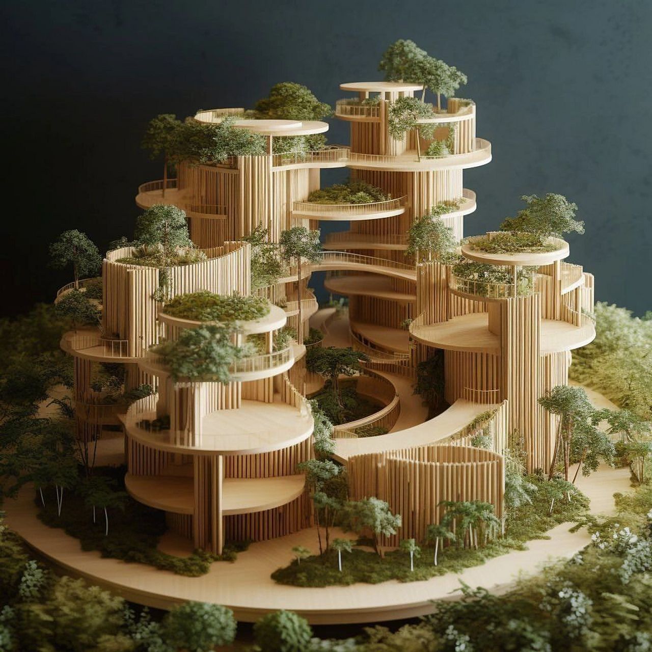 建筑模型與參數細部的對話 celestedesign.studio 幻化之作
